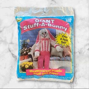 Unopened 1996 giant stuff a bunny
